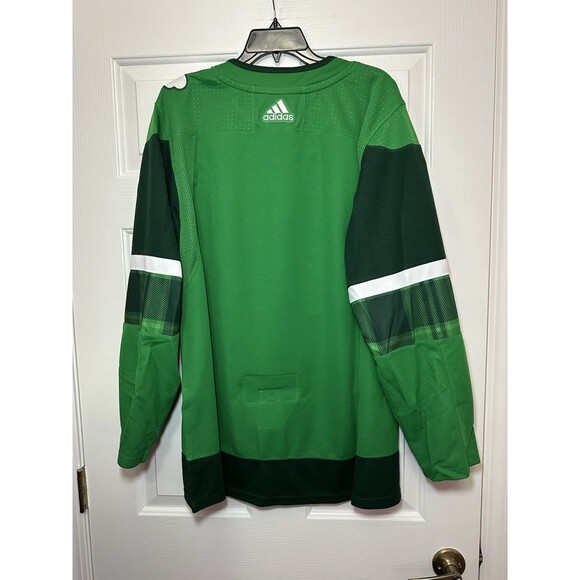 Size 52 Adidas Montreal Canadiens St. Patrick’s Day Hockey NHL Jersey HU0470 NEW - Picture 2 of 3